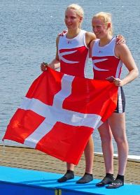 Vindere af NM 2017 Liane og Mette